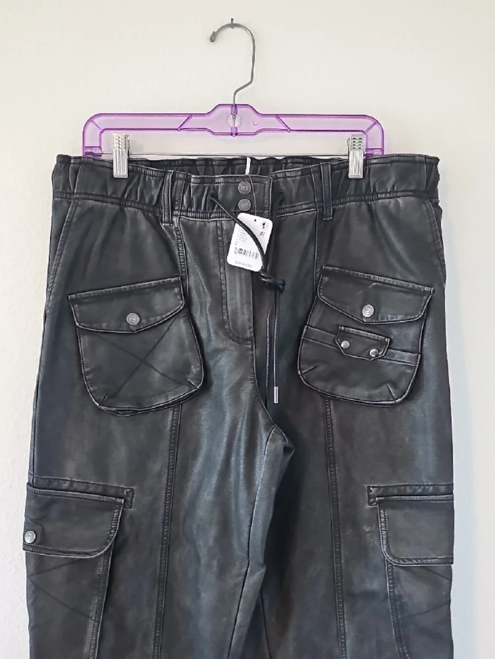Free People vegan leather